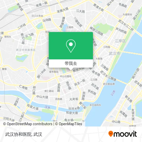 武汉协和医院地图