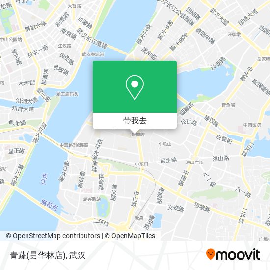青蔬(昙华林店)地图
