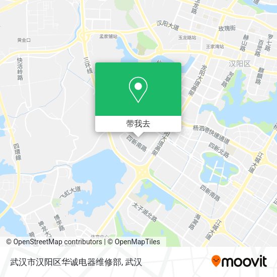 武汉市汉阳区华诚电器维修部地图
