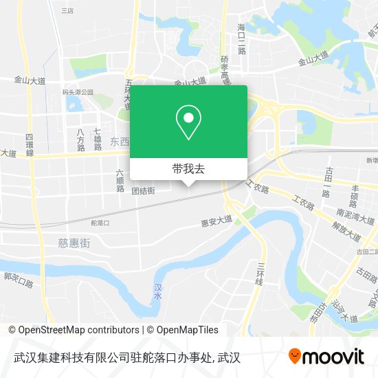 武汉集建科技有限公司驻舵落口办事处地图