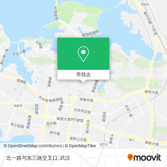 北一路与东三路交叉口地图