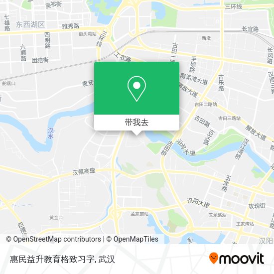 惠民益升教育格致习字地图