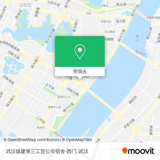 武汉煤建第三工贸公司宿舍-西门地图