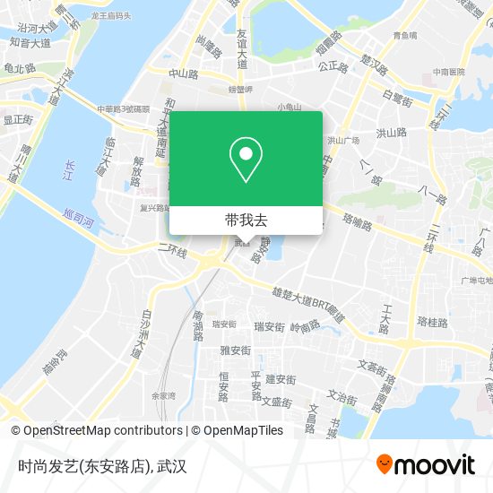 时尚发艺(东安路店)地图