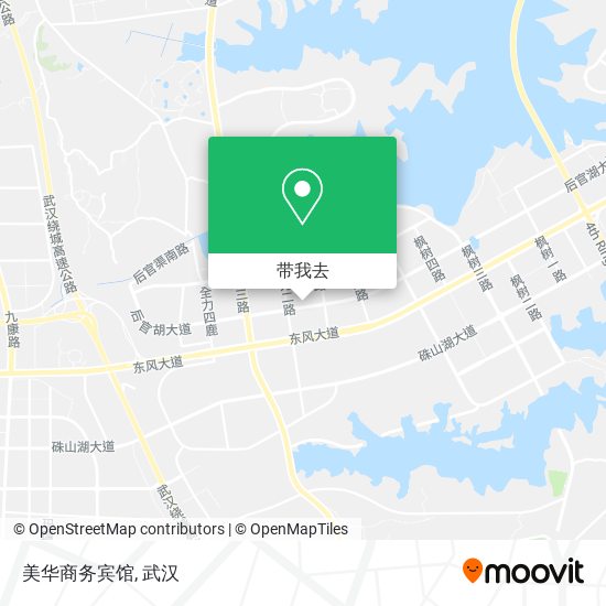 美华商务宾馆地图