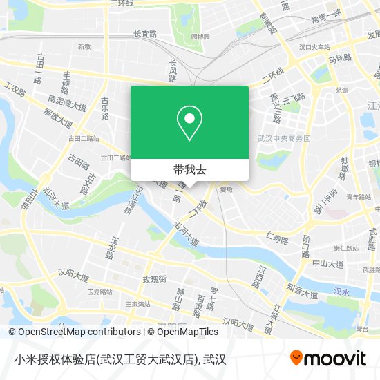 小米授权体验店(武汉工贸大武汉店)地图