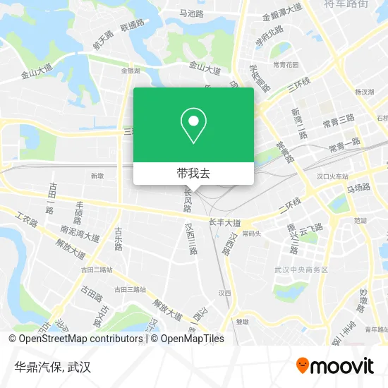 华鼎汽保地图