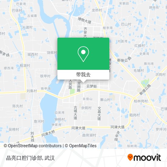 晶亮口腔门诊部地图