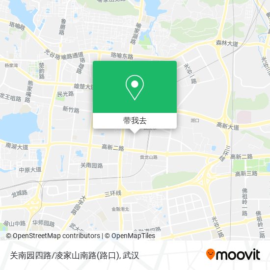 关南园四路/凌家山南路(路口)地图