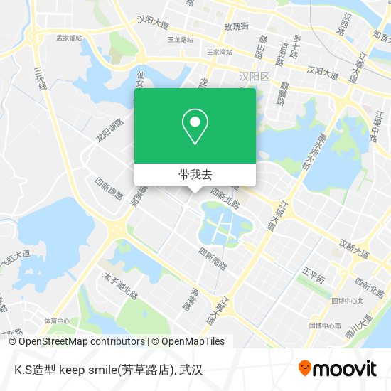 K.S造型 keep smile(芳草路店)地图