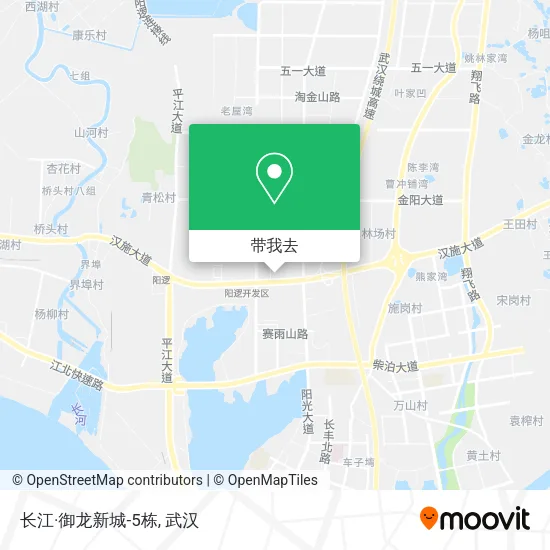 长江·御龙新城-5栋地图