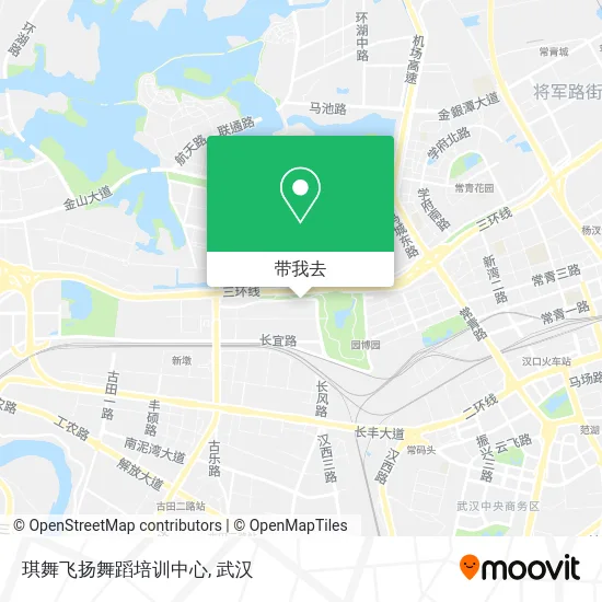 琪舞飞扬舞蹈培训中心地图