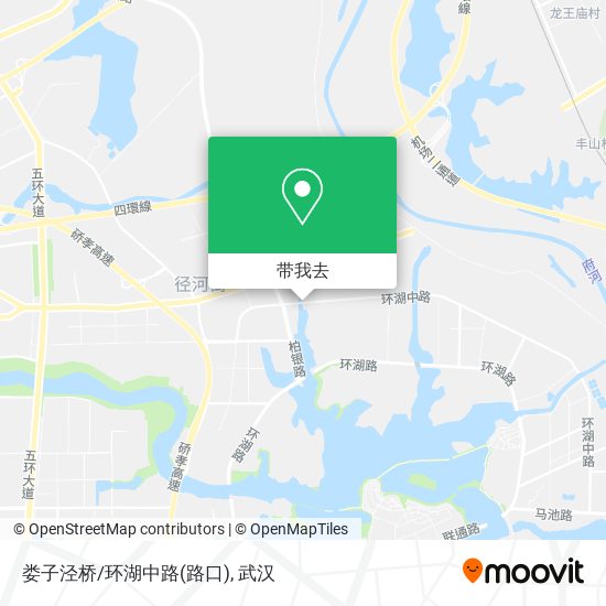 娄子泾桥/环湖中路(路口)地图