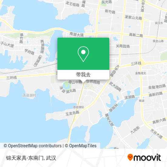 锦天家具-东南门地图