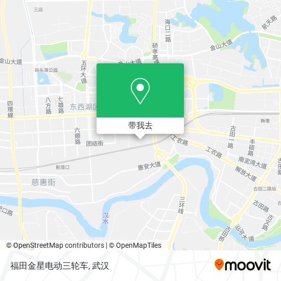 福田金星电动三轮车地图