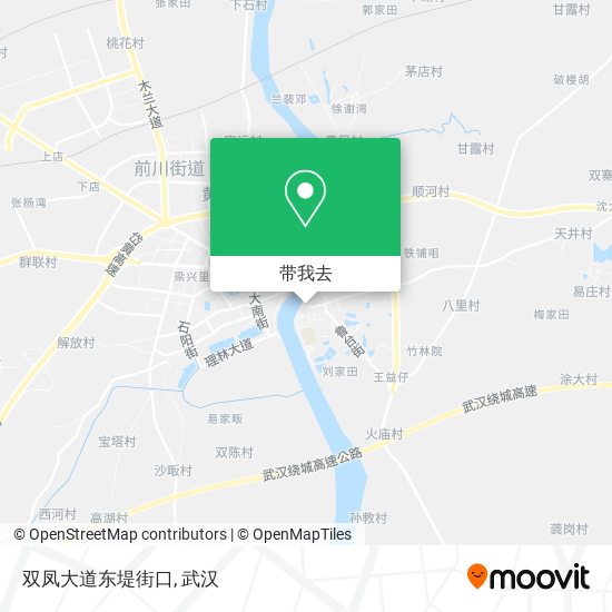 双凤大道东堤街口地图