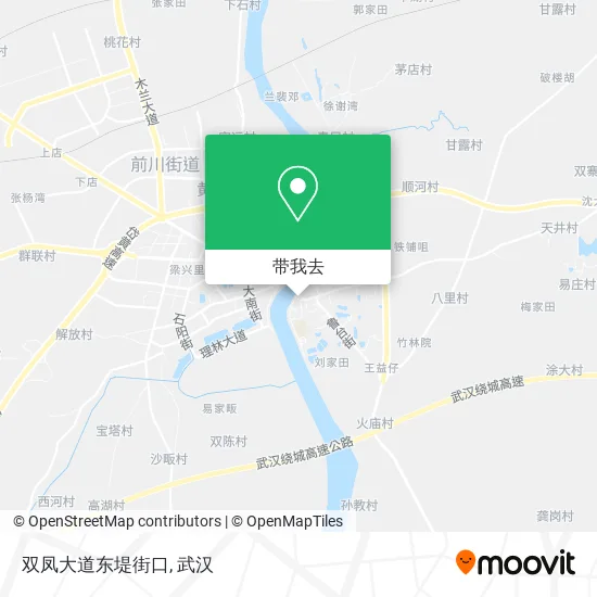 双凤大道东堤街口地图