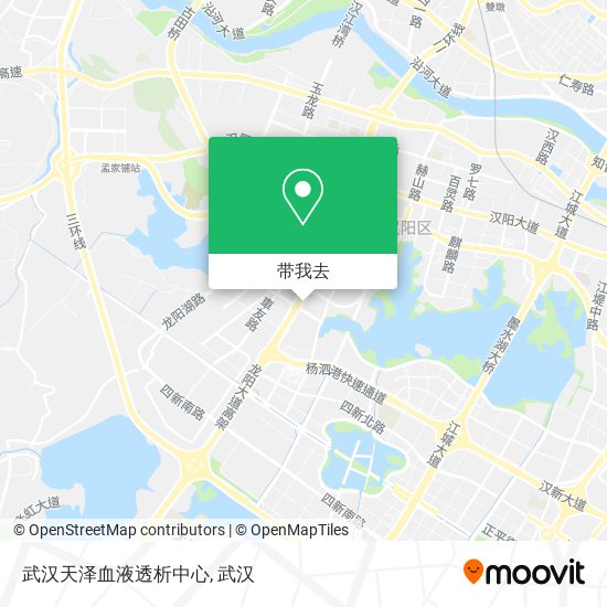 武汉天泽血液透析中心地图