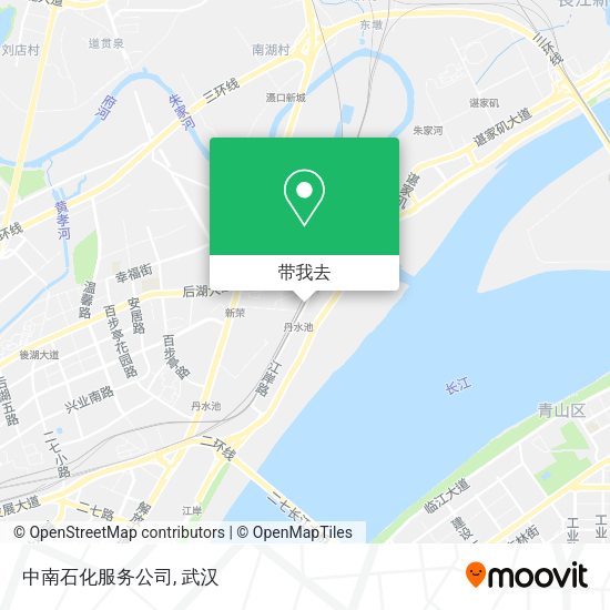 中南石化服务公司地图