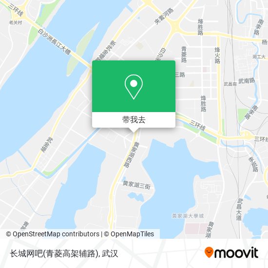 长城网吧(青菱高架辅路)地图