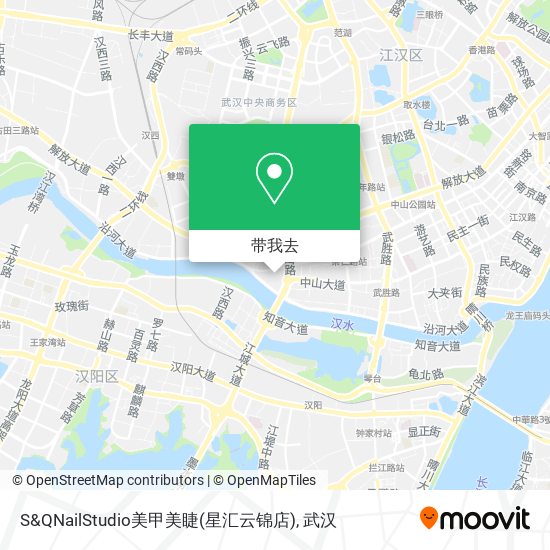 S&QNailStudio美甲美睫(星汇云锦店)地图