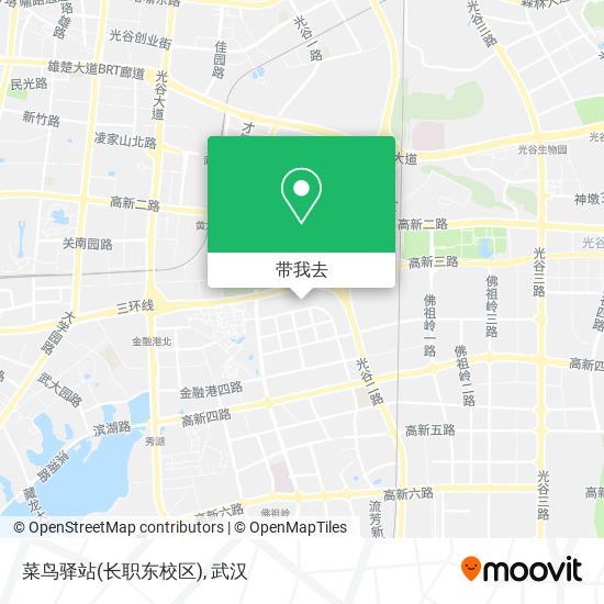 菜鸟驿站(长职东校区)地图