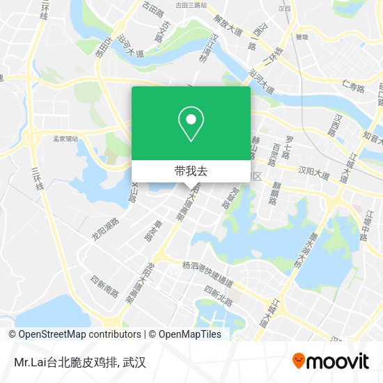 Mr.Lai台北脆皮鸡排地图