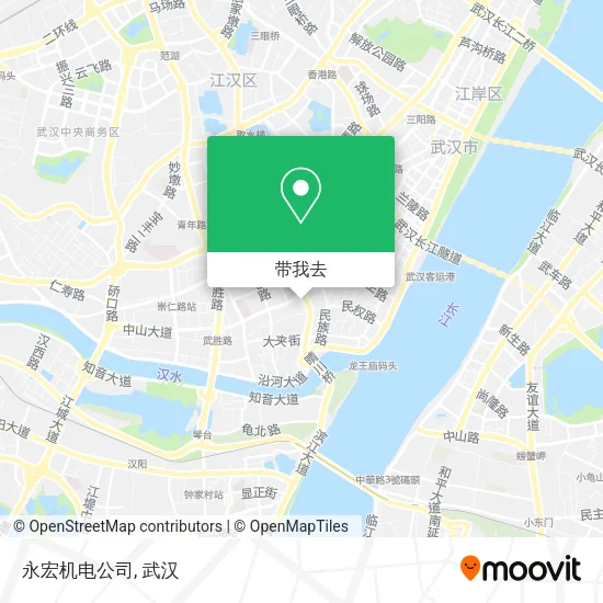 永宏机电公司地图