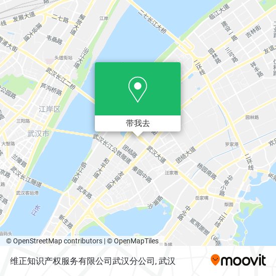 维正知识产权服务有限公司武汉分公司地图