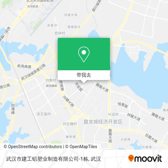 武汉市建工铝塑业制造有限公司-1栋地图