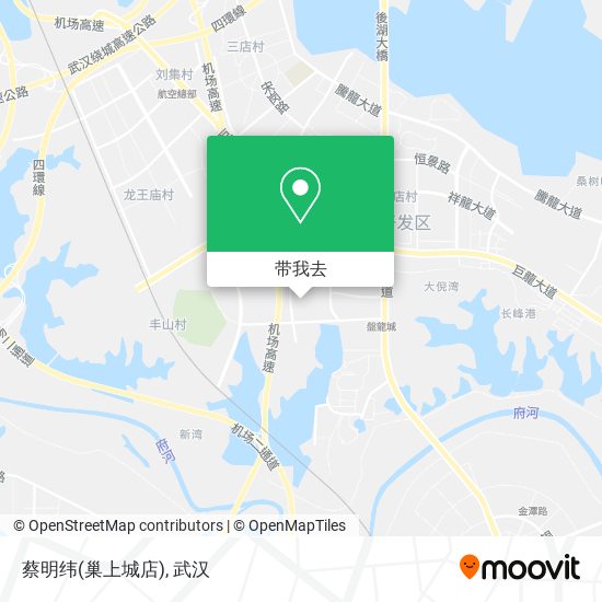 蔡明纬(巢上城店)地图