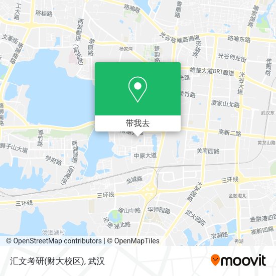 汇文考研(财大校区)地图