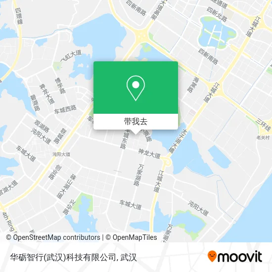 华砺智行(武汉)科技有限公司地图
