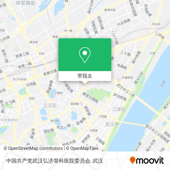 中国共产党武汉弘济骨科医院委员会地图