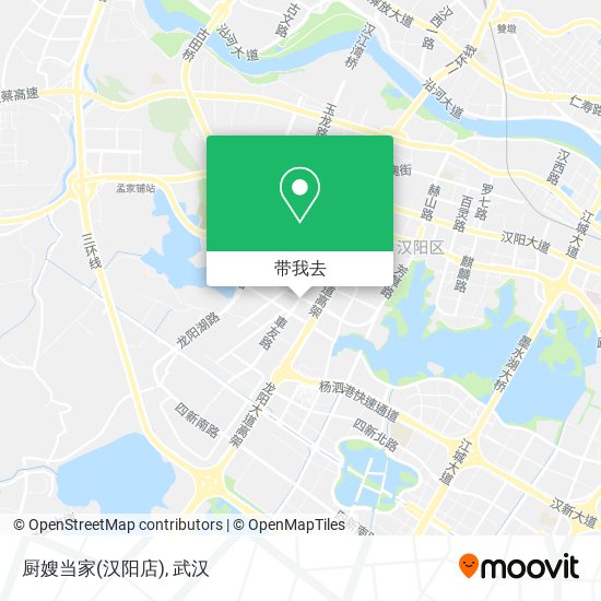厨嫂当家(汉阳店)地图