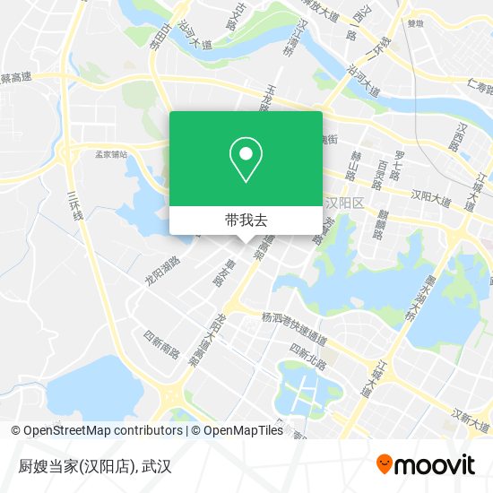 厨嫂当家(汉阳店)地图