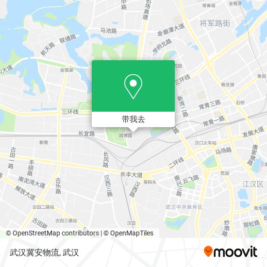 武汉冀安物流地图