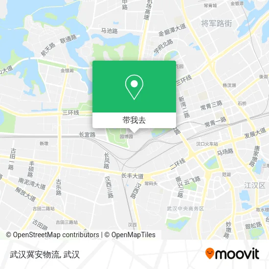 武汉冀安物流地图