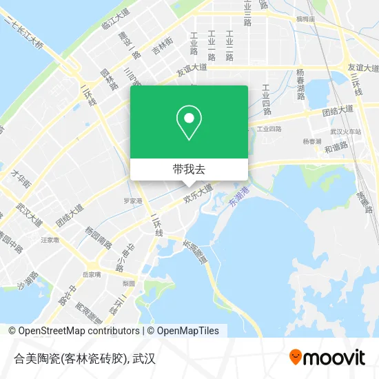 合美陶瓷(客林瓷砖胶)地图