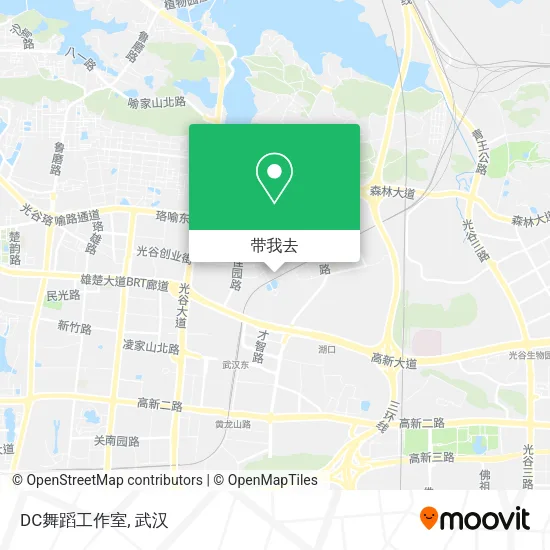DC舞蹈工作室地图