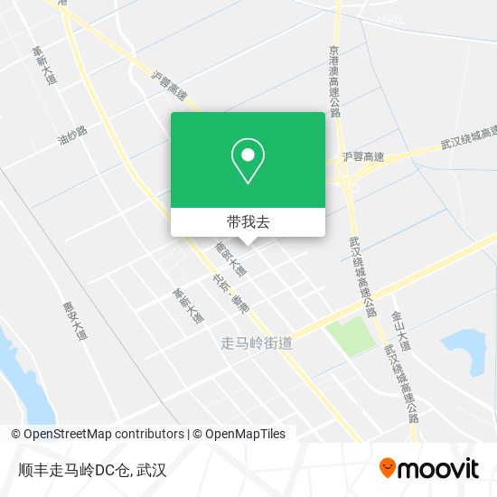 顺丰走马岭DC仓地图