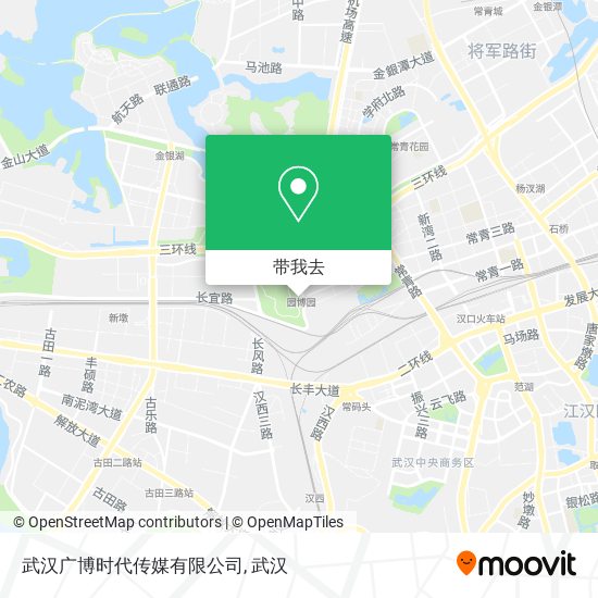 武汉广博时代传媒有限公司地图