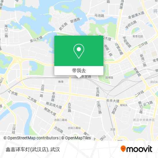 鑫嘉译车灯(武汉店)地图