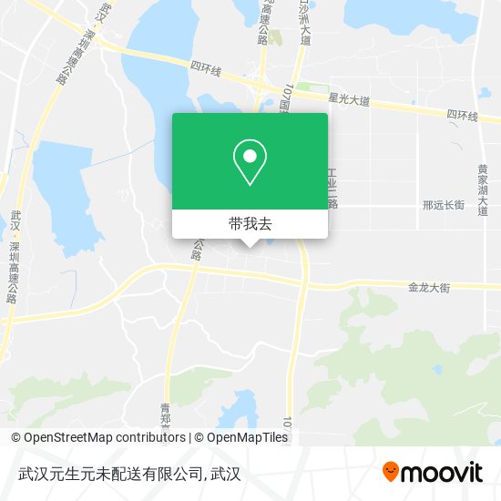 武汉元生元未配送有限公司地图