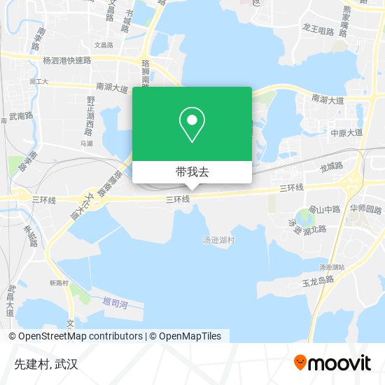 先建村地图