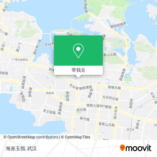 海派玉指地图