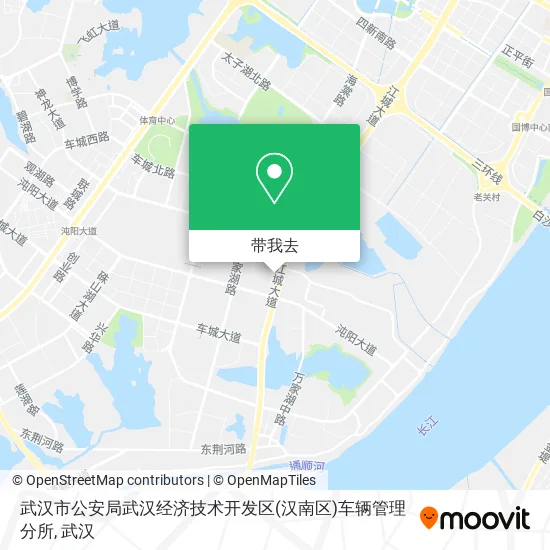 武汉市公安局武汉经济技术开发区(汉南区)车辆管理分所地图