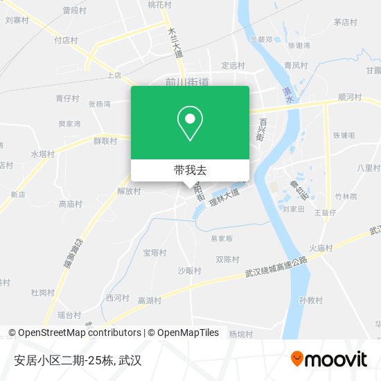 安居小区二期-25栋地图