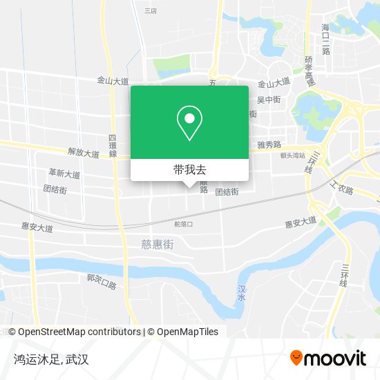 鸿运沐足地图