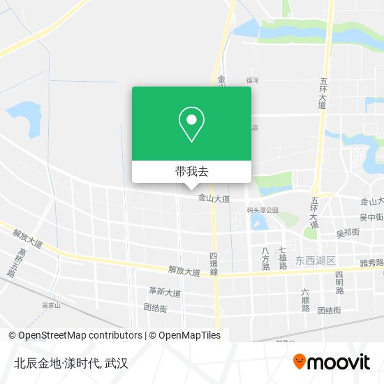 北辰金地·漾时代地图